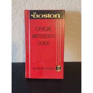 Vintage Mr. Boston Official Bartender's Guide Cocktail Recipe Hardback Book 1988